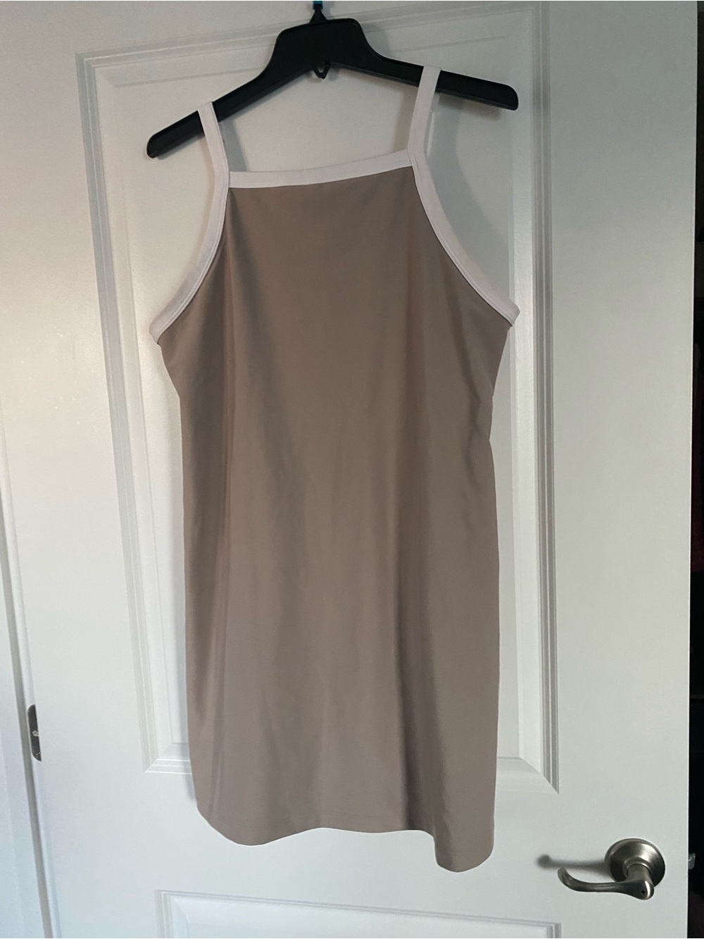 Abercrombie & Fitch Taupe Mini Athletic Dress